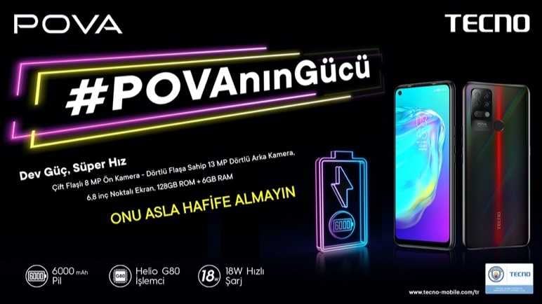 TECNO MOBILE CAMON 16 Premier, POVA ve SPARK 6'yı Türkiye’de satışa sundu