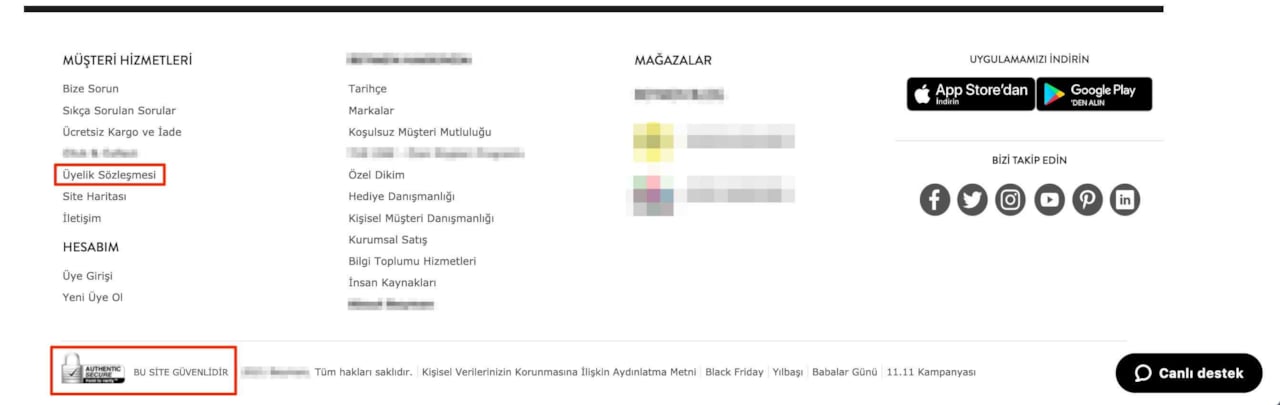 İnternetten Güvenli Alışveriş için Mutlaka Bilinmesi Gereken 5 Şey