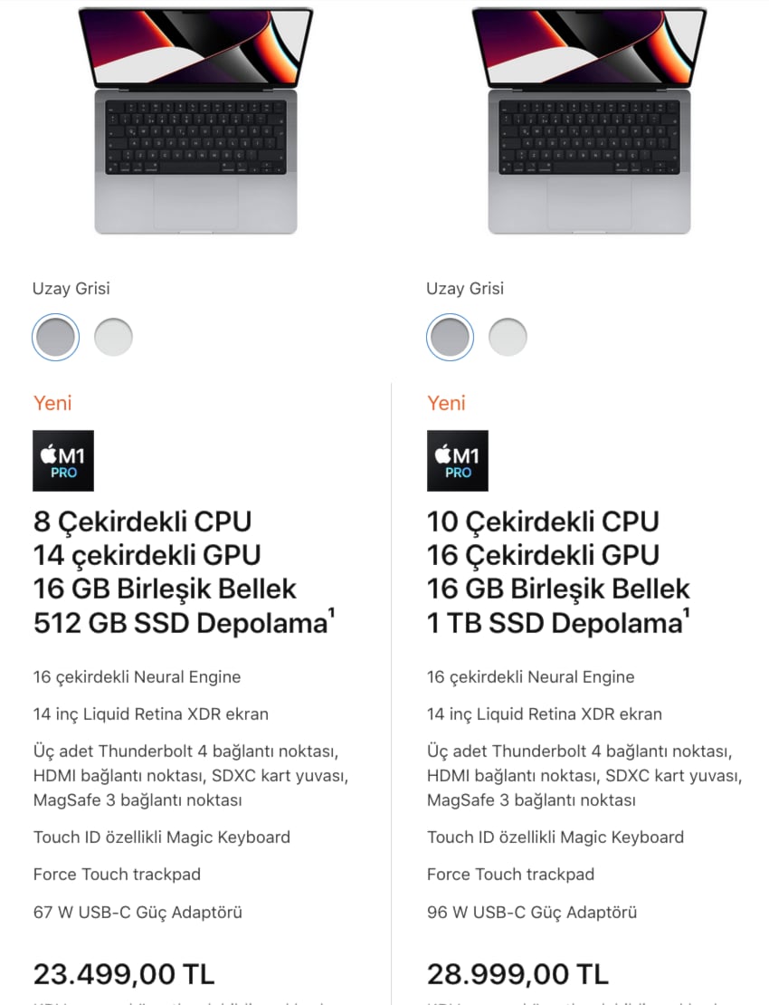 Yeni MacBook Pro 2021 Tanıtıldı! İşte Özellikleri ve Fiyatı