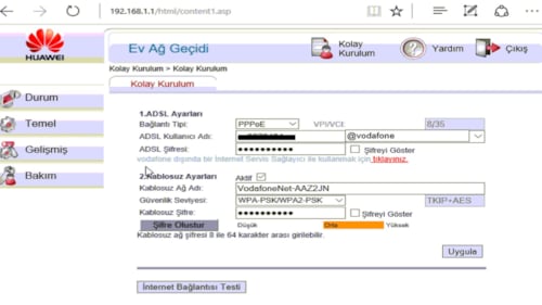 Huawei HG531S V1 Modem Kurulumu (Adım Adım Resimli Anlatım)