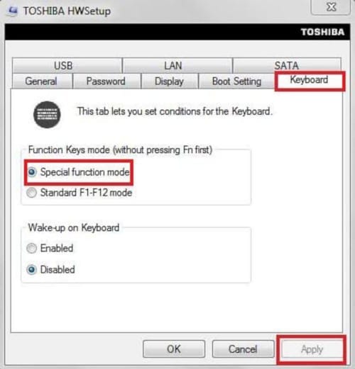 Toshiba Bilgisayarda Fn Tuşu Sorunu Kesin Çözümü