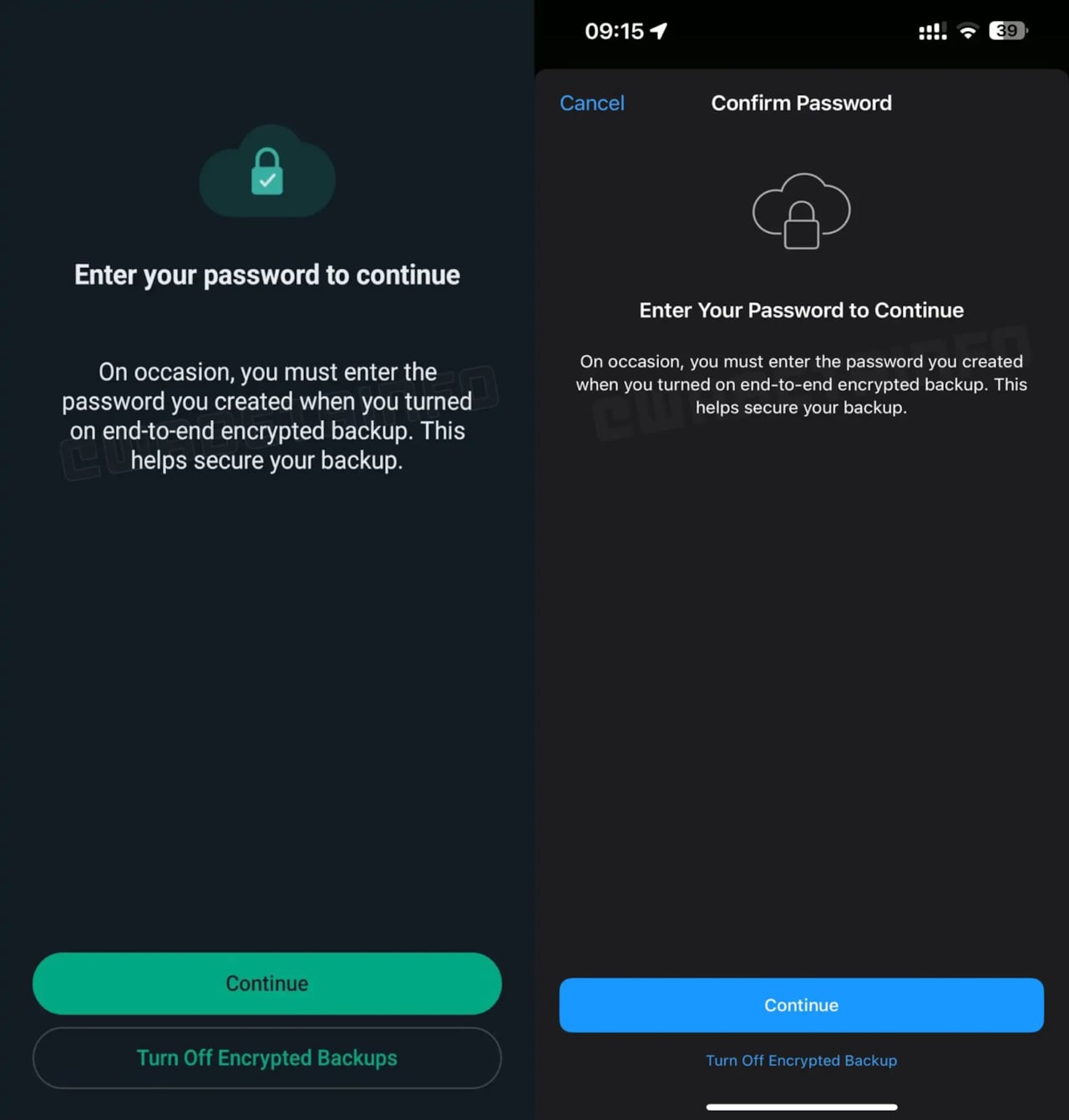 WhatsApp yedeklemelerin güvenliğini genişletiyor