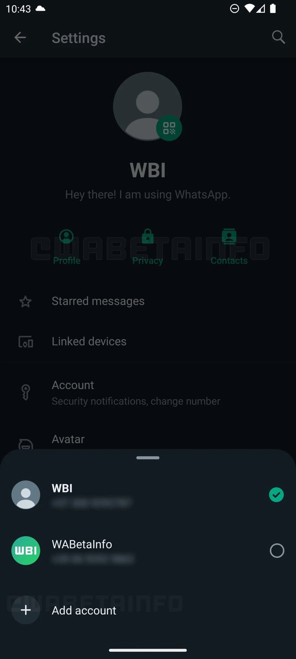 WhatsApp birden fazla hesap kullanma desteği alıyor