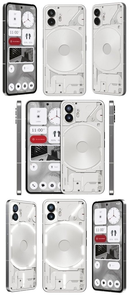Nothing Phone (2) tasarımı ortaya çıktı!