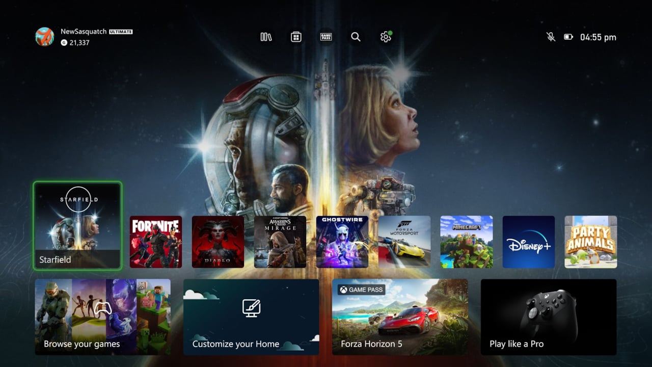 Yeni Xbox arayüzü kullanıma sunuldu