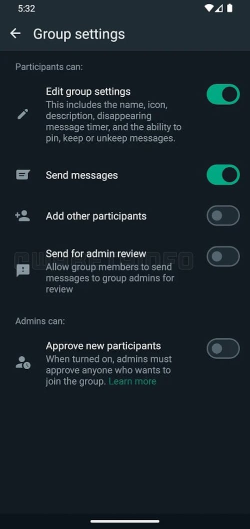 WhatsApp grupları için yeni özellik!