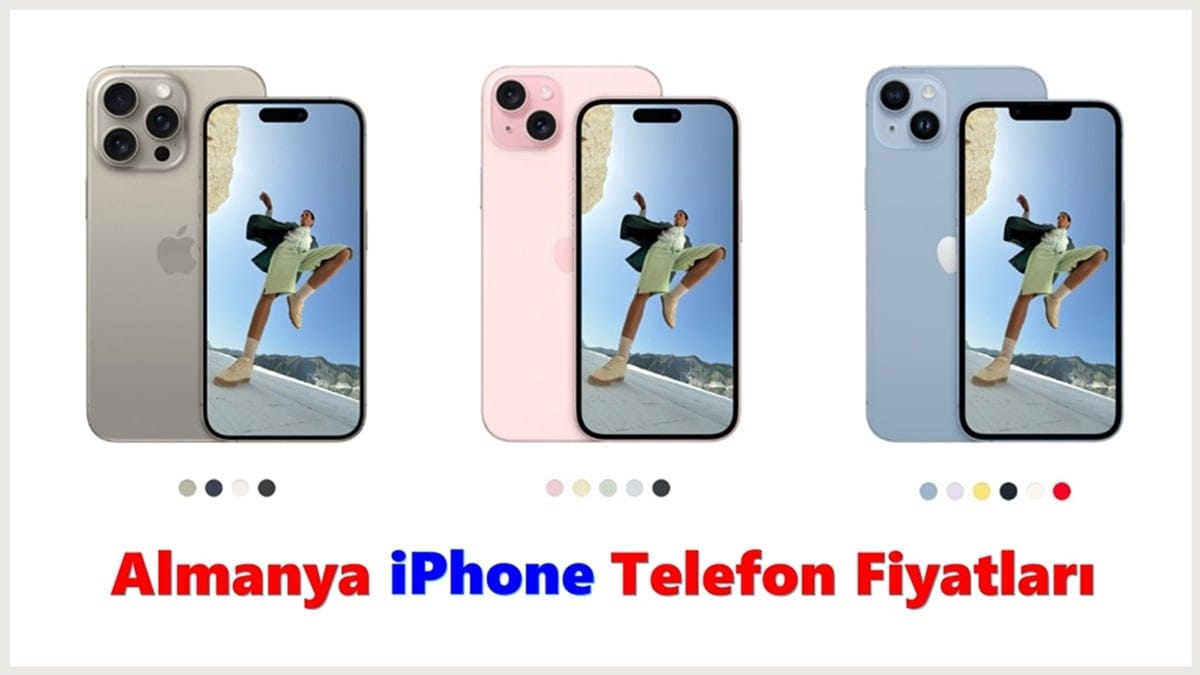 Almanya iPhone Telefon Fiyatları (2024)