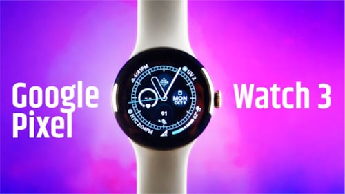 36 saat pille gelecek Google Pixel Watch 3'ün resmi tanıtım materyalleri sızdı