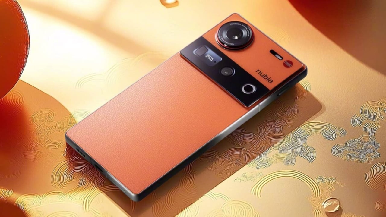 Nubia Z70 Ultra Yeni Yıl Modeli Özel Turuncu Rengiyle Geliyor