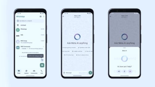 WhatsApp, Meta AI Erişimi İçin Yeni Bir Widget Üzerinde Çalışıyor
