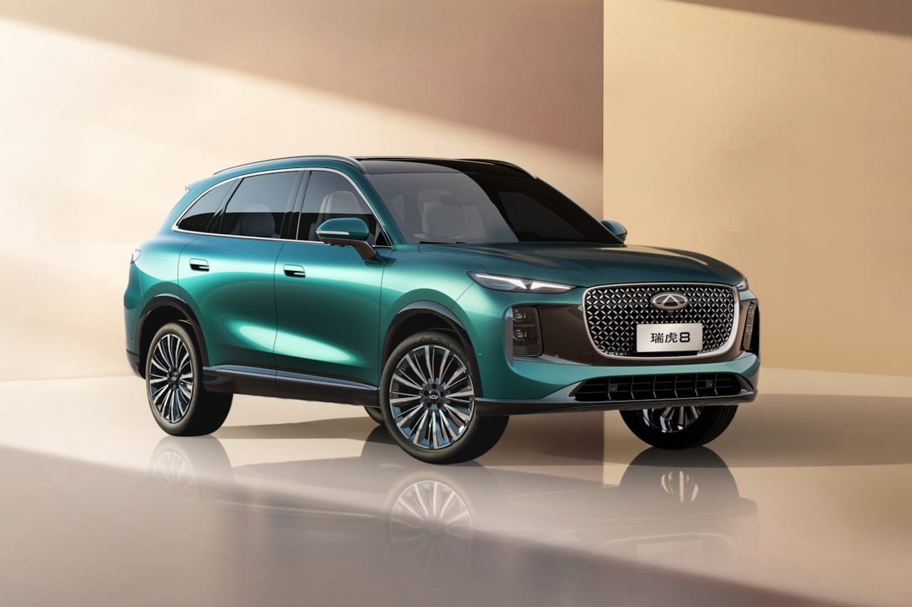 Resmi görseller geldi: Yeni  Chery Tiggo 8 böyle görünecek
