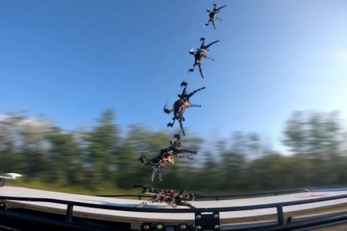 Kamyonlara 110 km/s hızla iniş yapabilen drone: DART