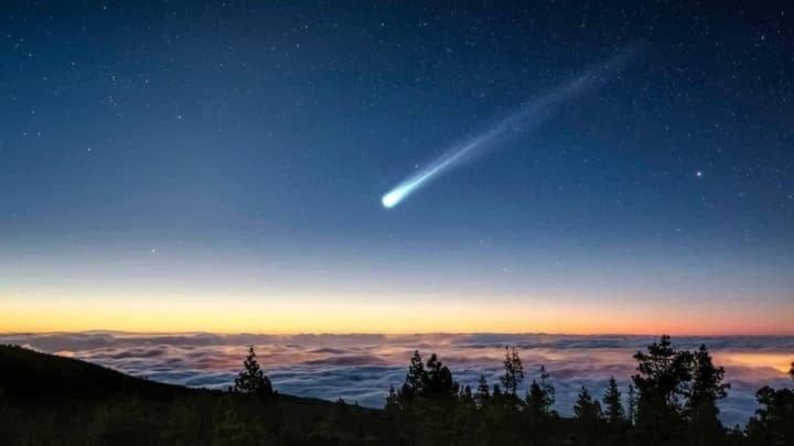 Ekim ayında gökyüzünde iki kuyruklu yıldız ve meteor yağmuru görülecek