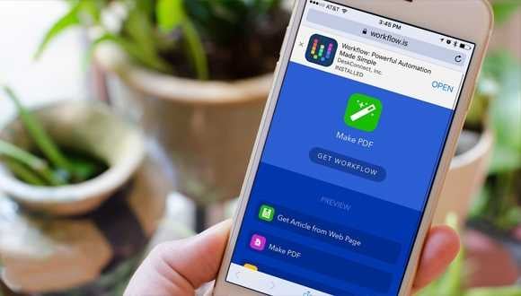 Apple Otomasyon Uygulaması Workflow'u Satın Aldı