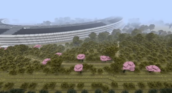 Yeni Apple Merkezi Minecraft'ta!