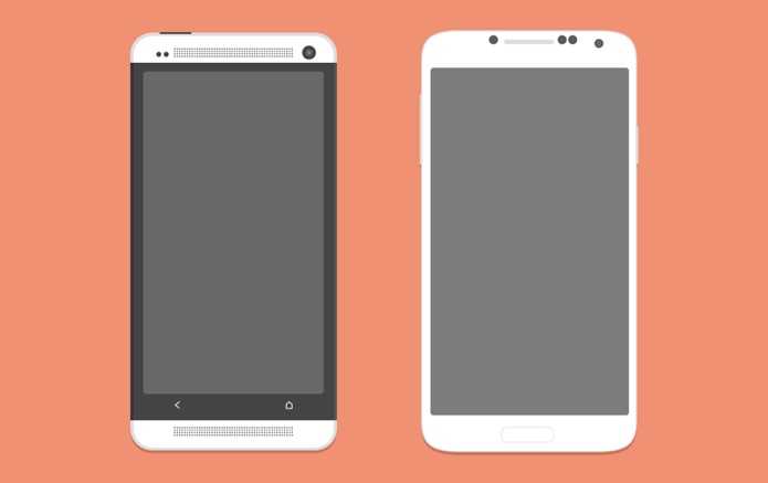 android-phone-_s4-and-htc-one_-psd