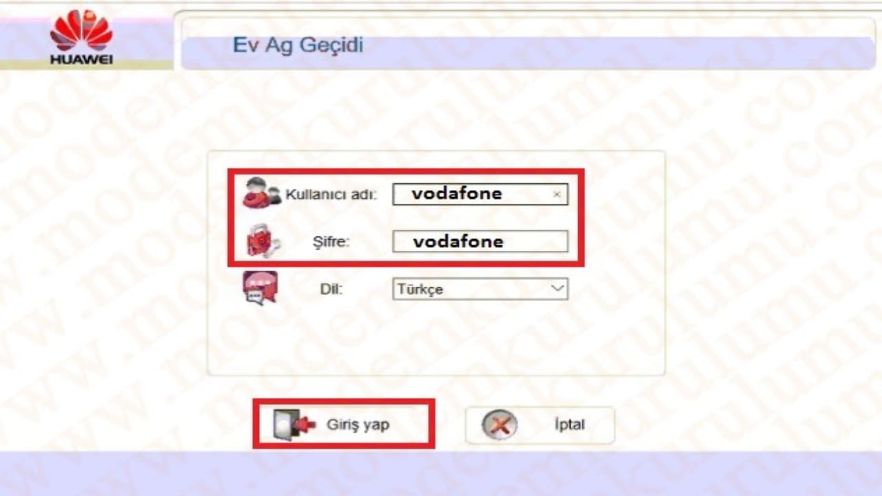 HG531sV1 modem ADSL kurulumu