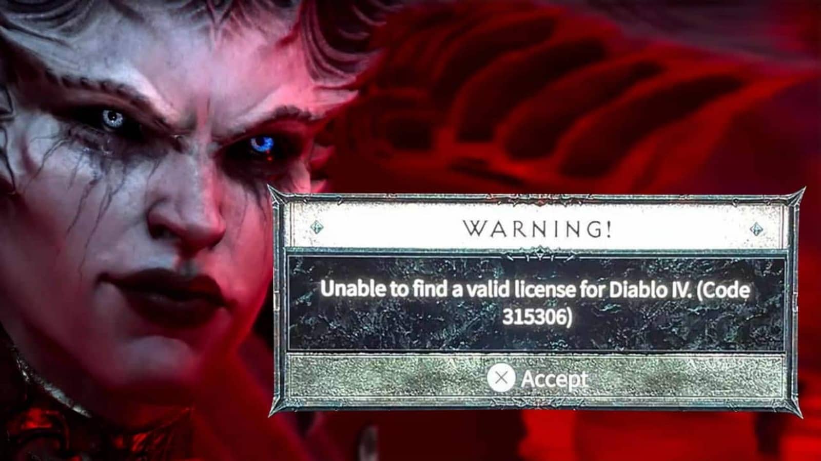 diablo 4 geçerli lisans bulunamadı 315306 hatası