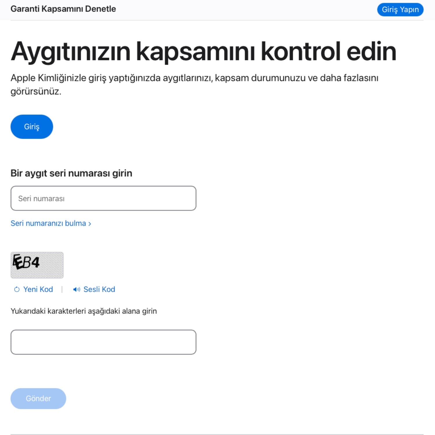 seri numarasi ile airpods orijinallik sorgulama